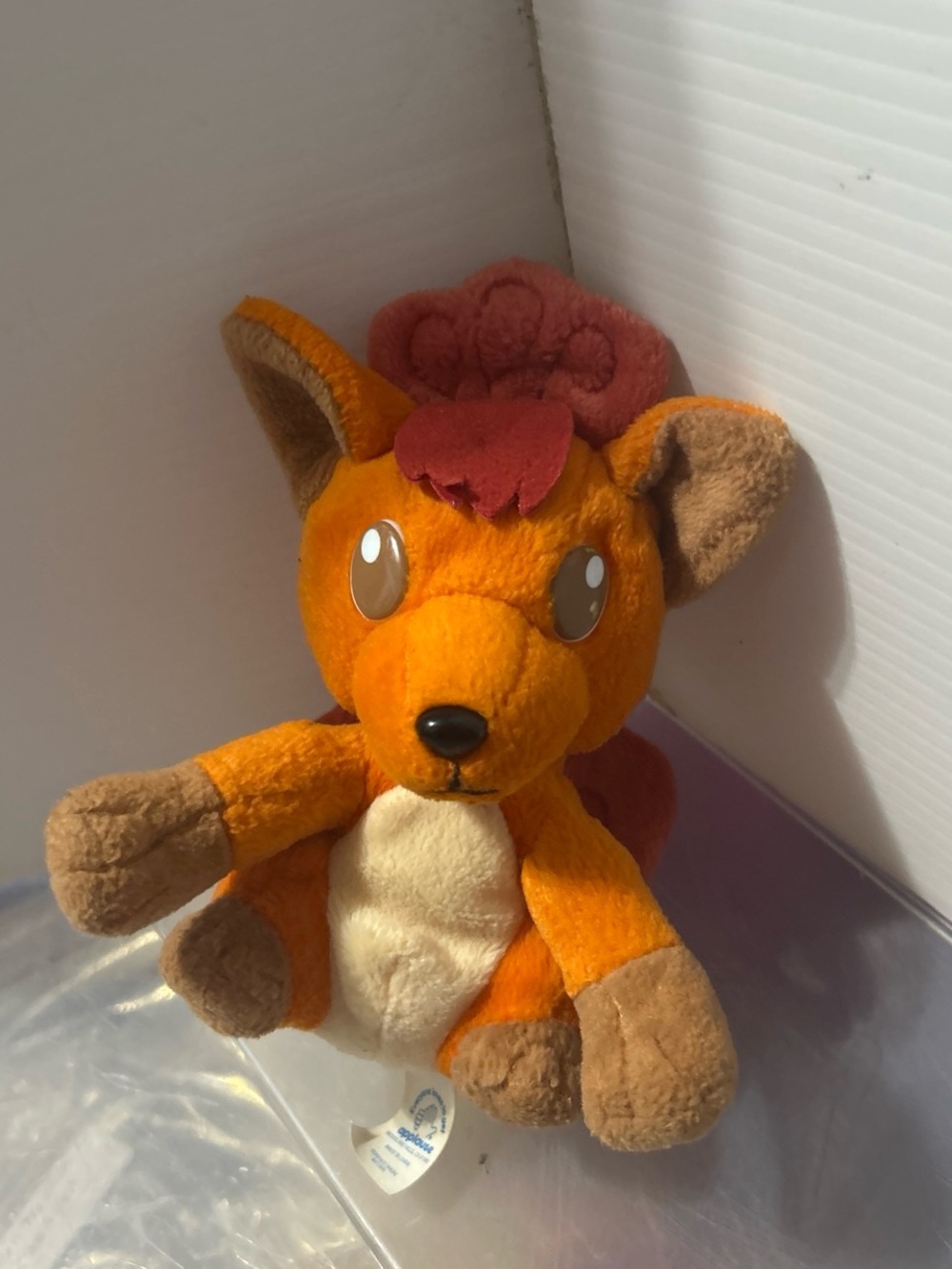 Vulpix-Inspired Orange Plush Fox Stuffed Animal - Brand